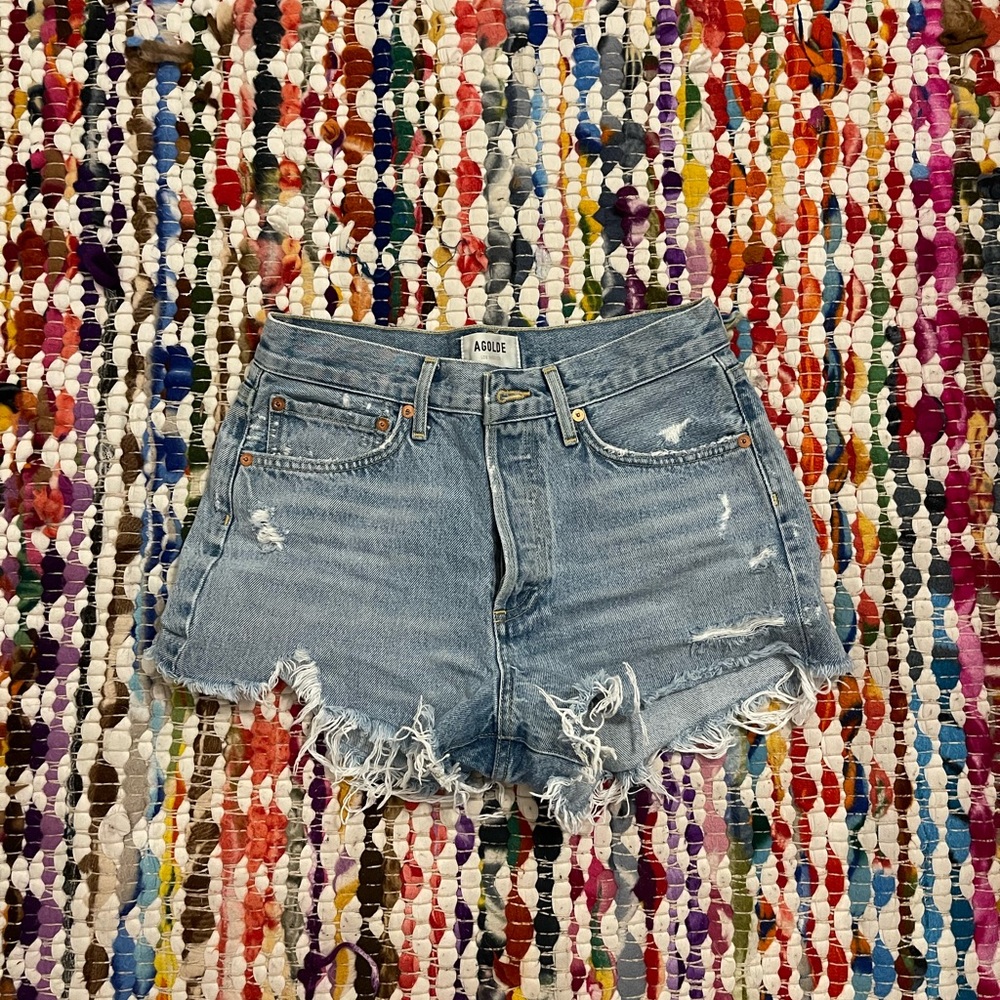 AGOLDE Parker Shorts - Swampmeet 25